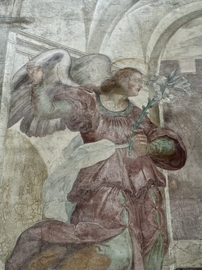beautiful Annunciation frescos