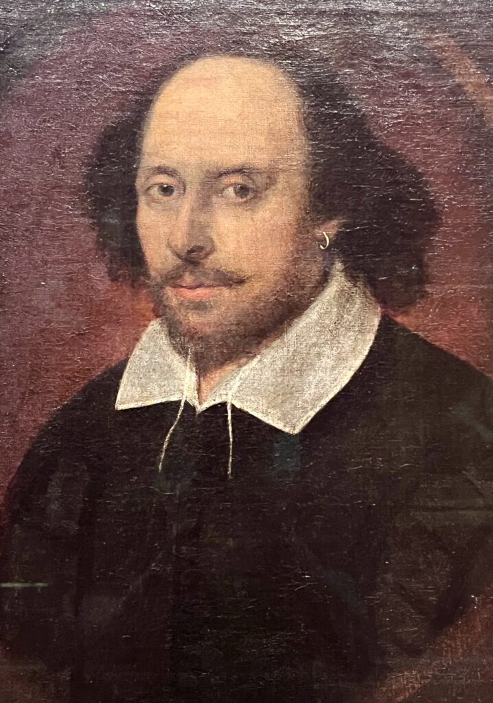 Shakespeare "Chandos" portrait, 1600-10