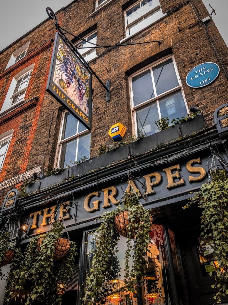 The Grapes pub