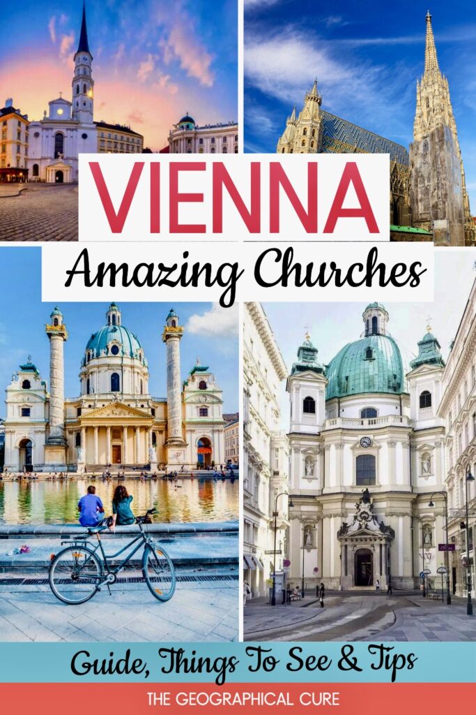 Pinterest pin for beautiful churches in Vienna