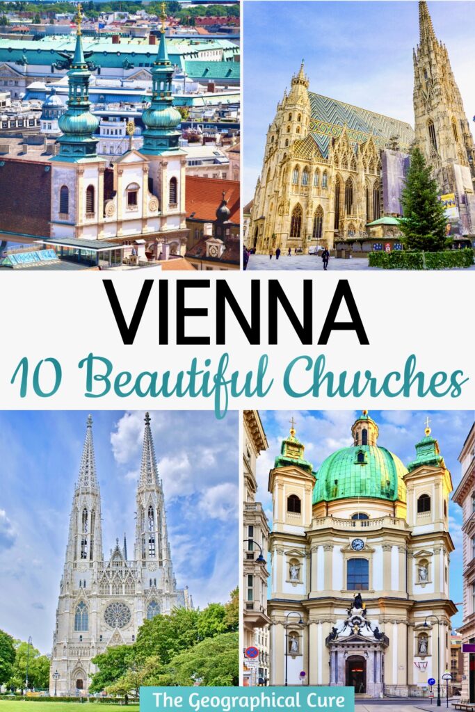 Pinterest pin for beautiful churches in Vienna