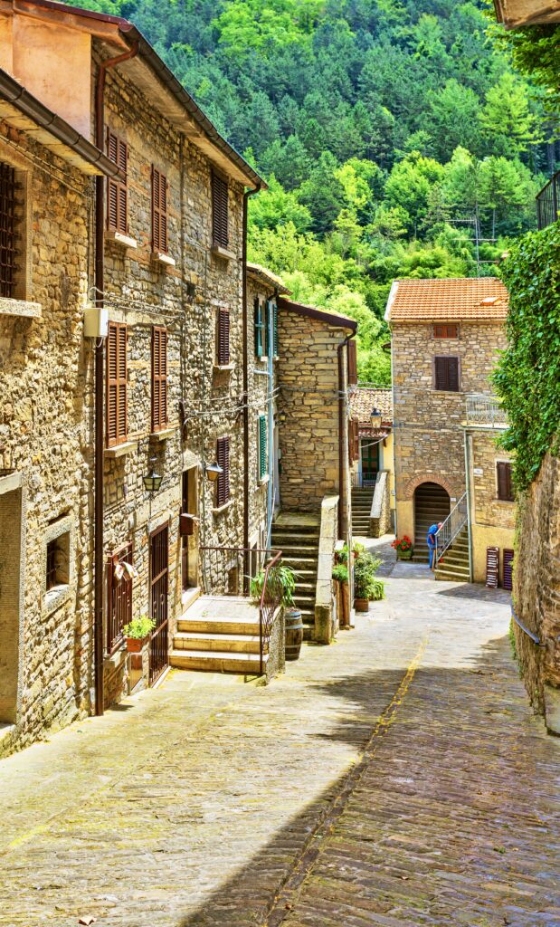 small village in Tuscany