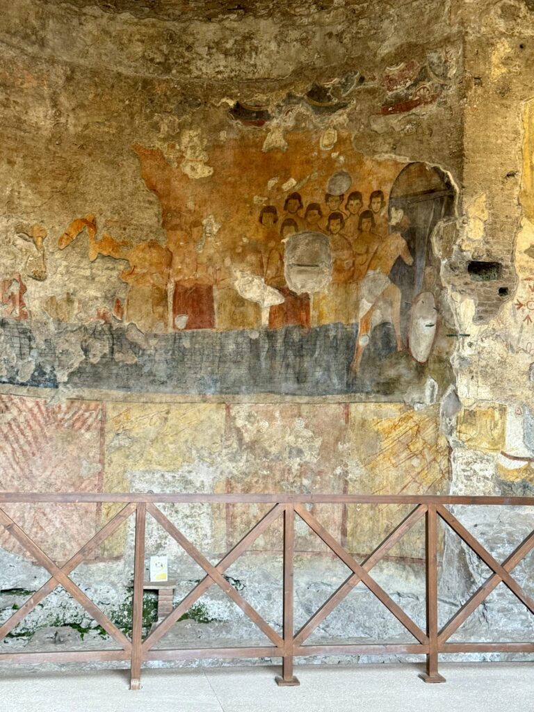 fresco win the Oratory of the 40 Martyrs