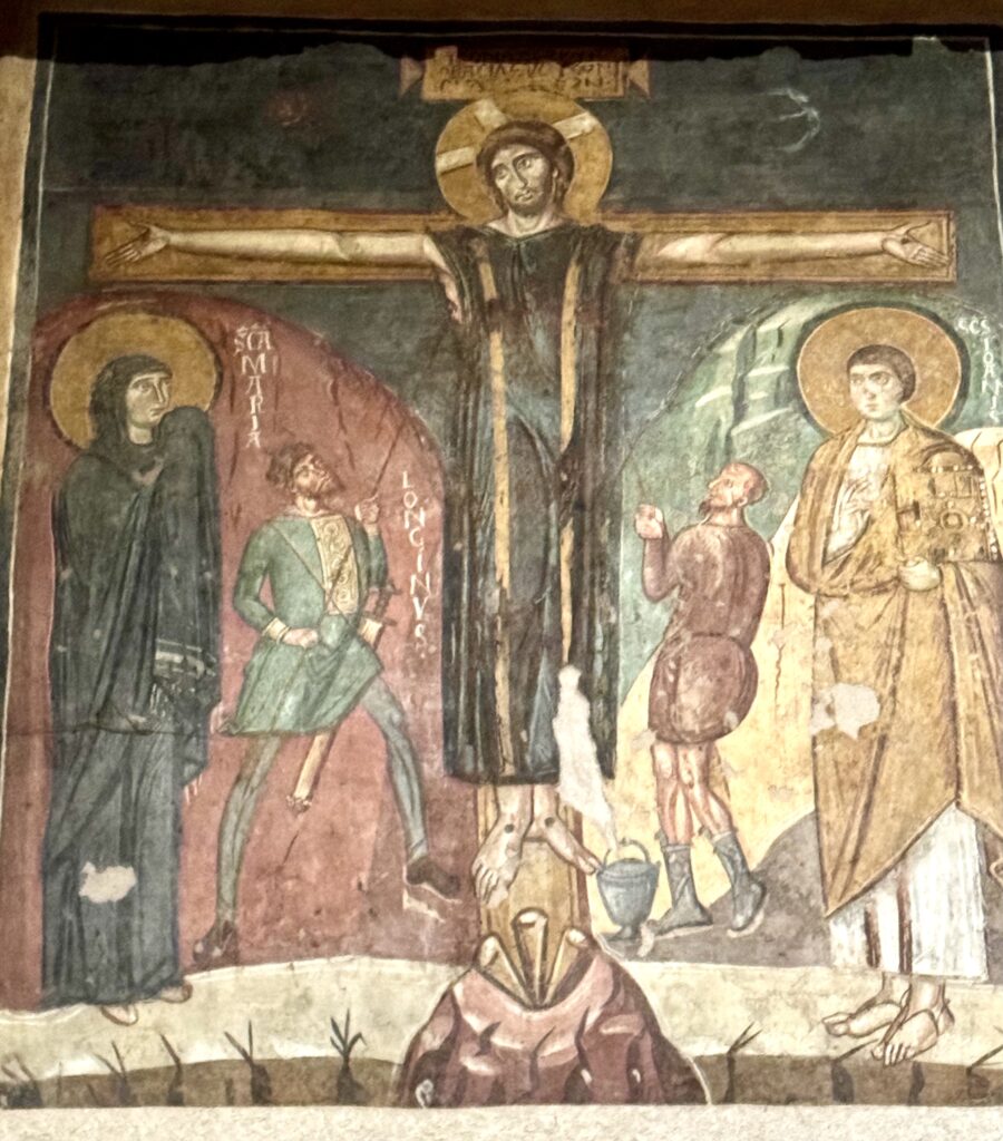 early crucifixion scene