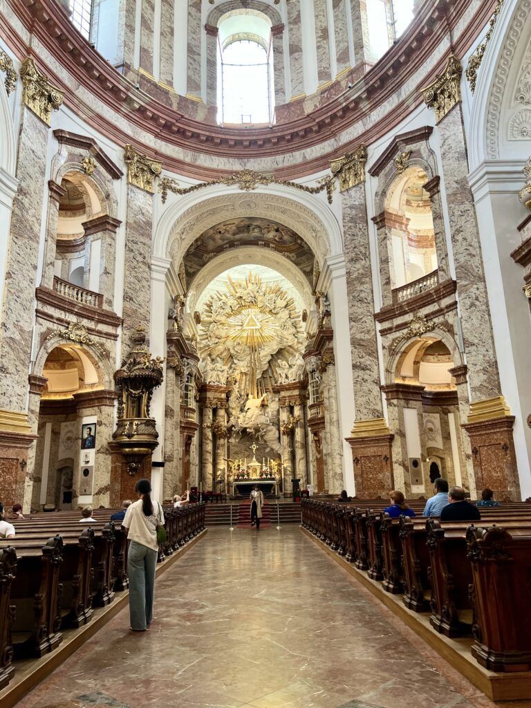 nave and high altar