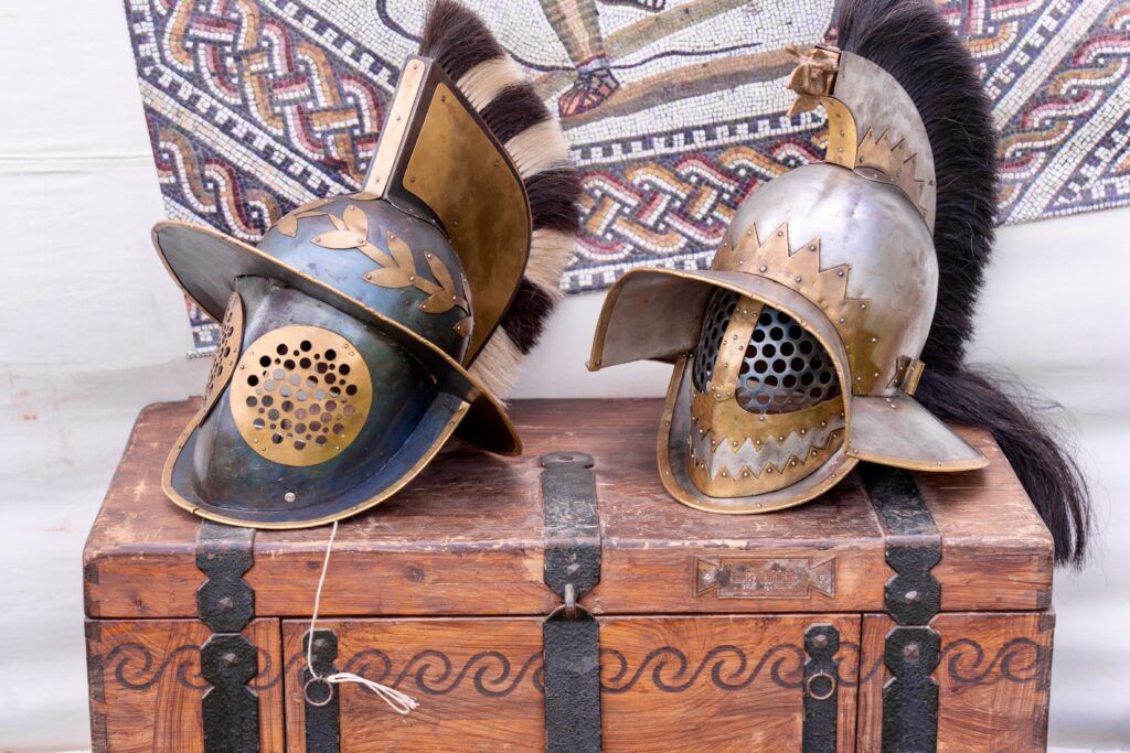 gladiator helmets