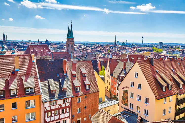 cityscape of Nuremberg