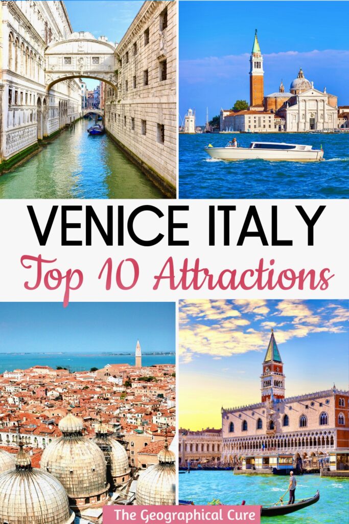 Pinterest pin for top 10 sites in Venice