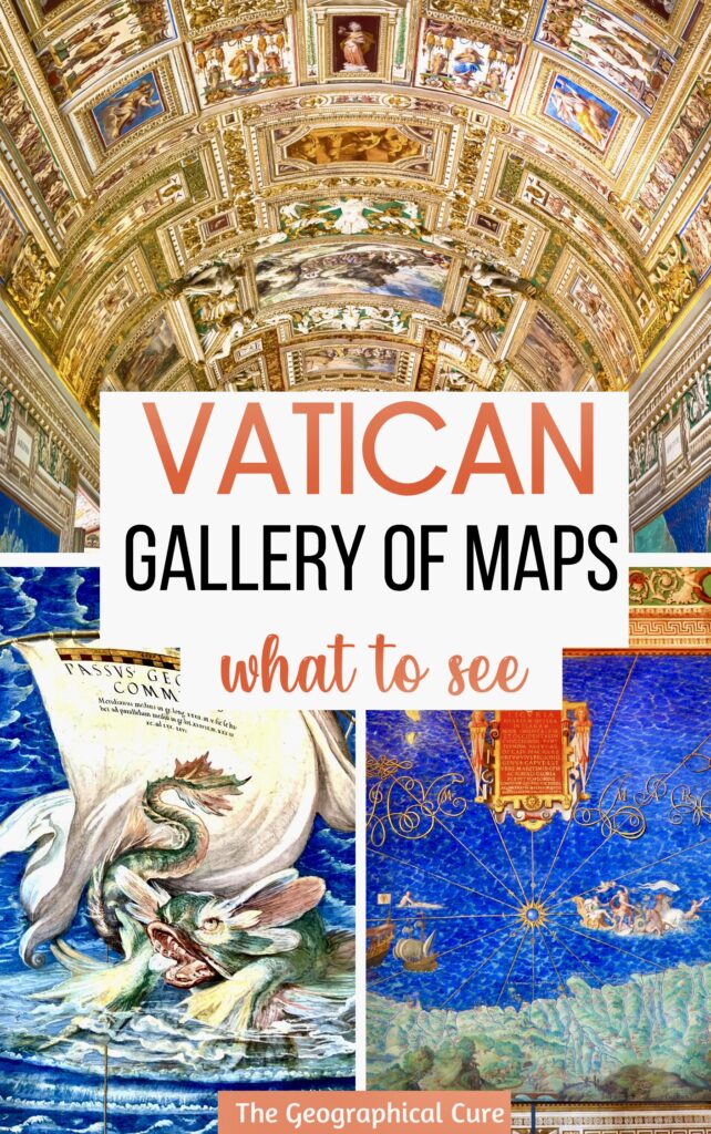 Pinterest pin for guide to the Gallery of Maps