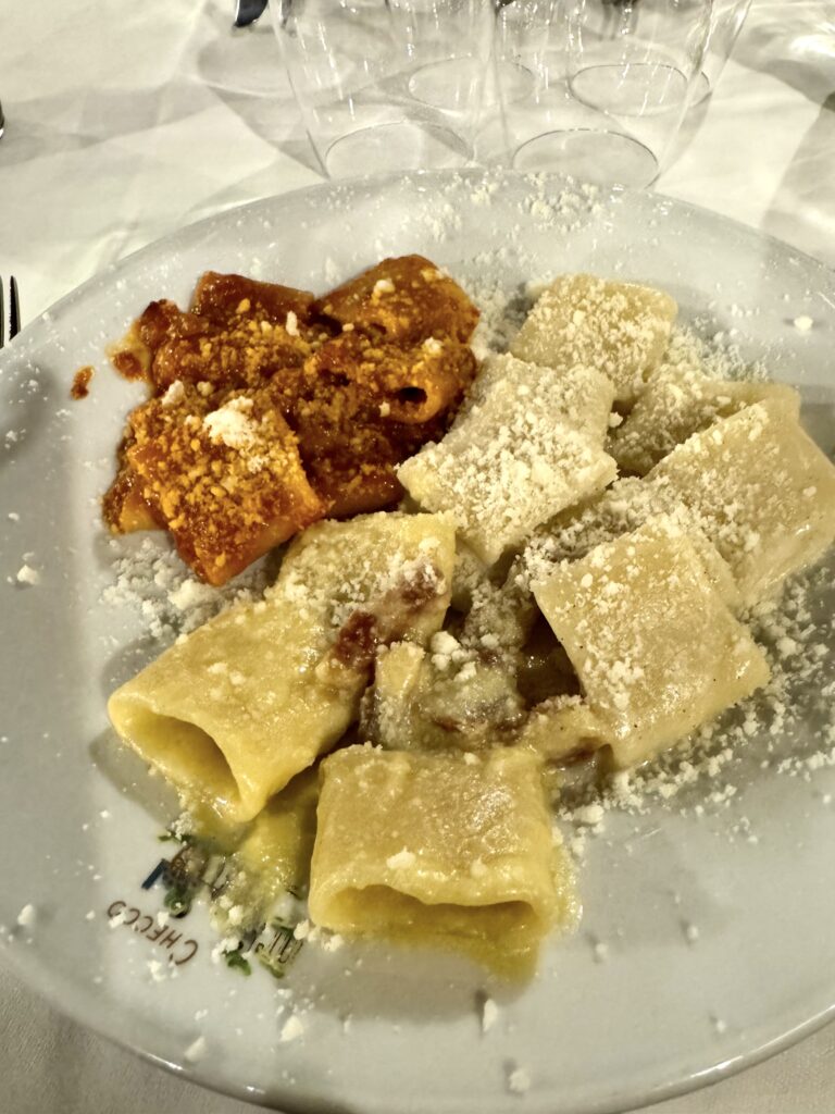 pasta at Checco