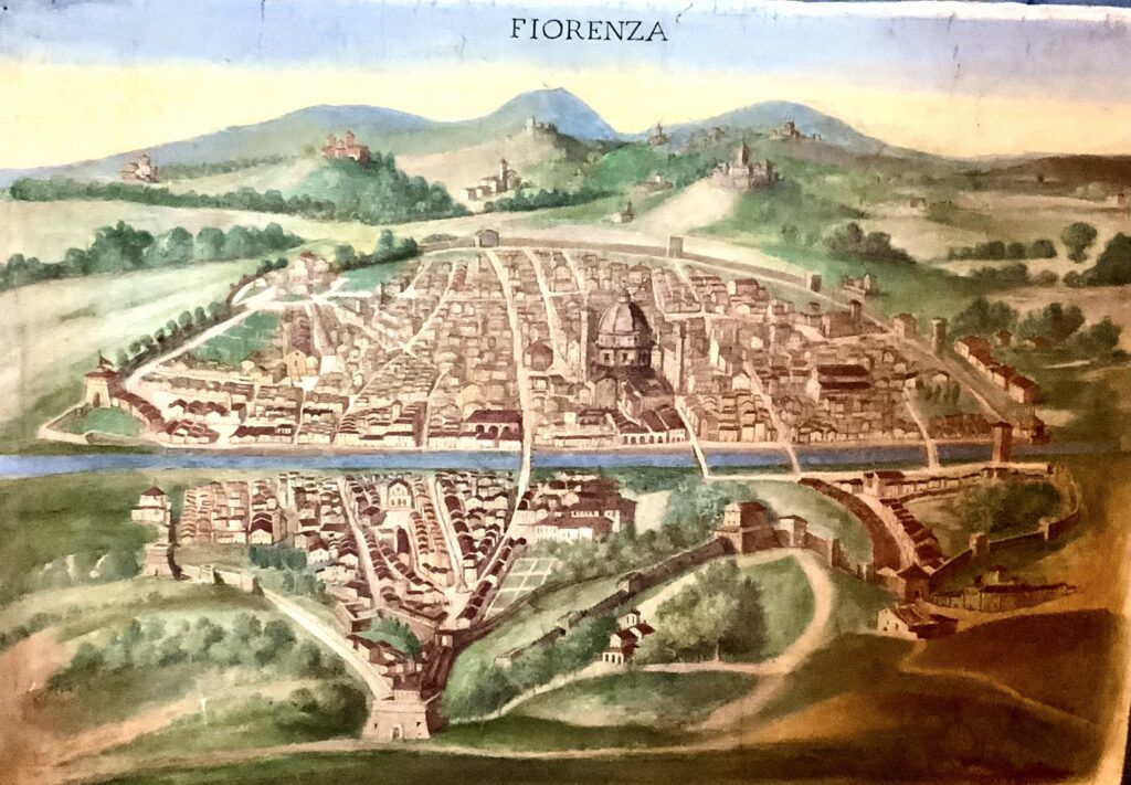 map of Florence