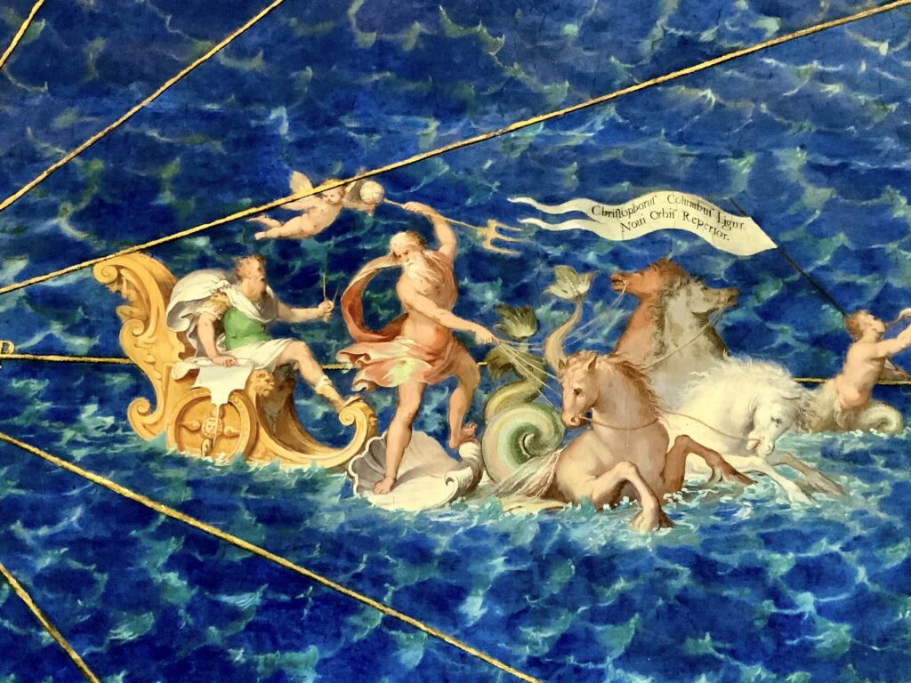 detail of Neptune
