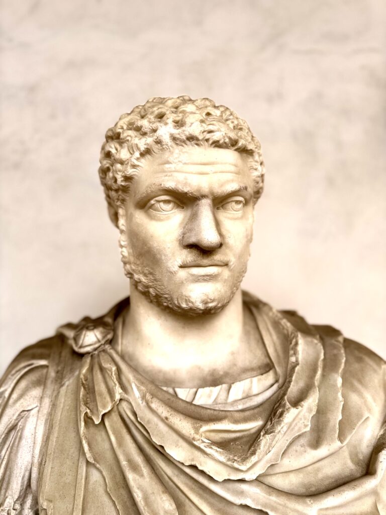 bust of Caracalla, 3rd century