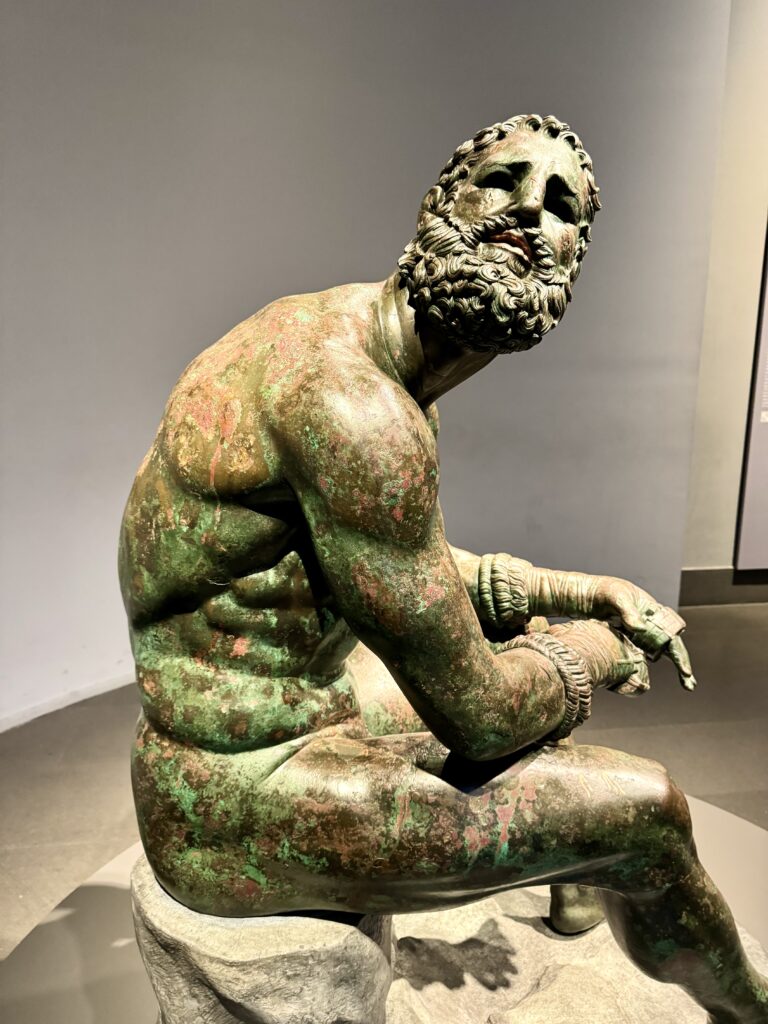 Boxer at Rest, 4th century BC