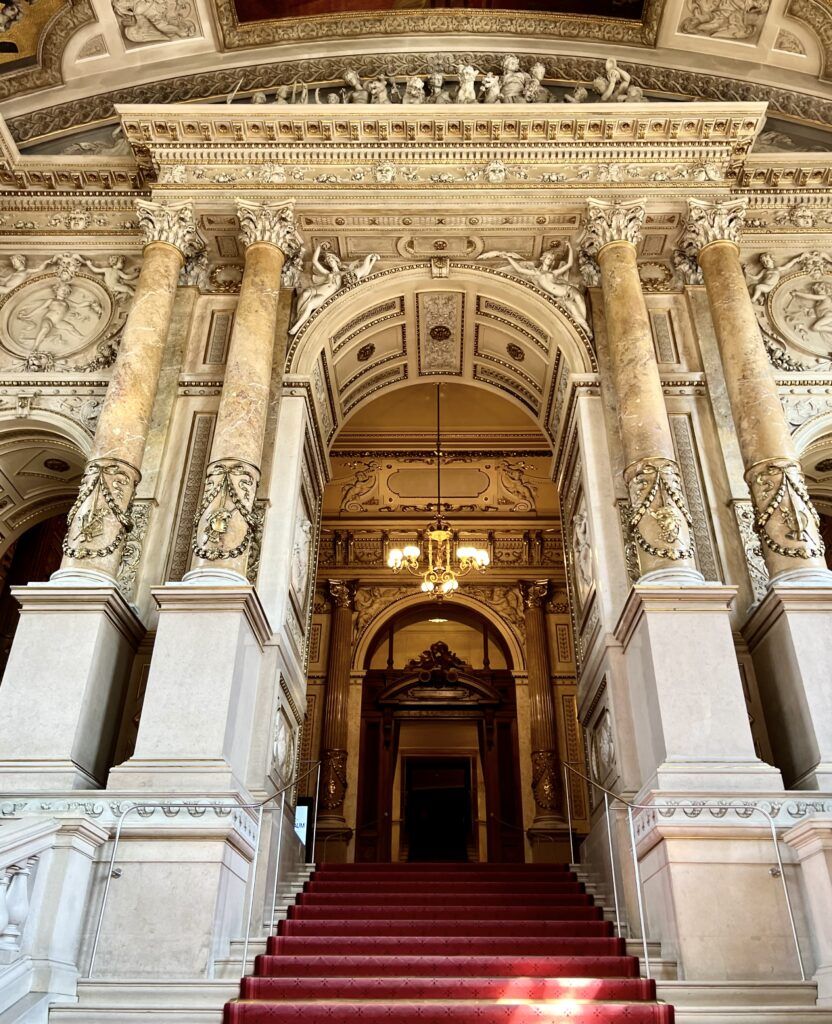 staircase from grand foyer