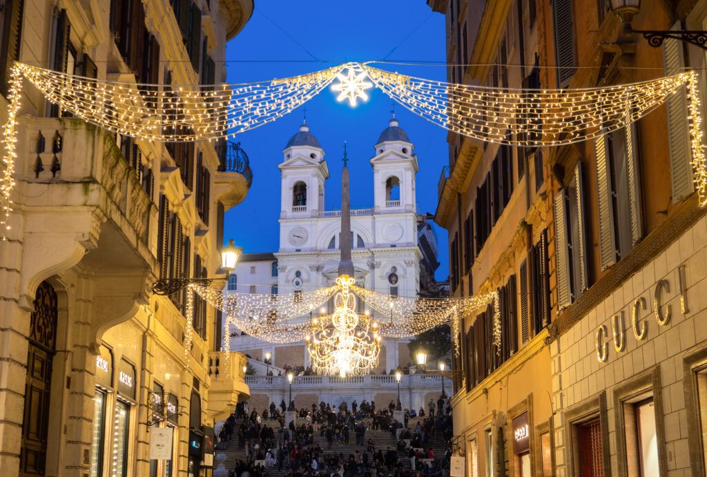 Spanish Steps and Via Condotti