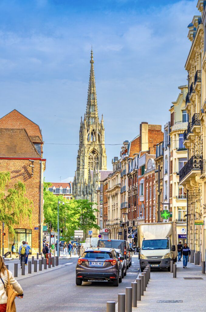 beautiful buildings in Vieux Lille