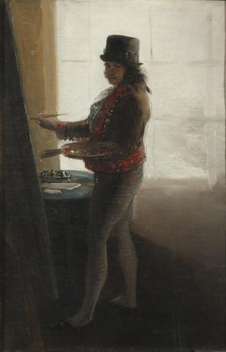 Goya self-portrait