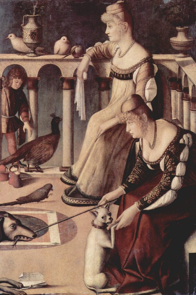 Carpaccio, Two Venetian Ladies, 1495