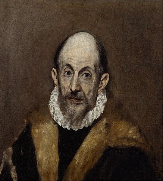 possible self portrait of El Greco