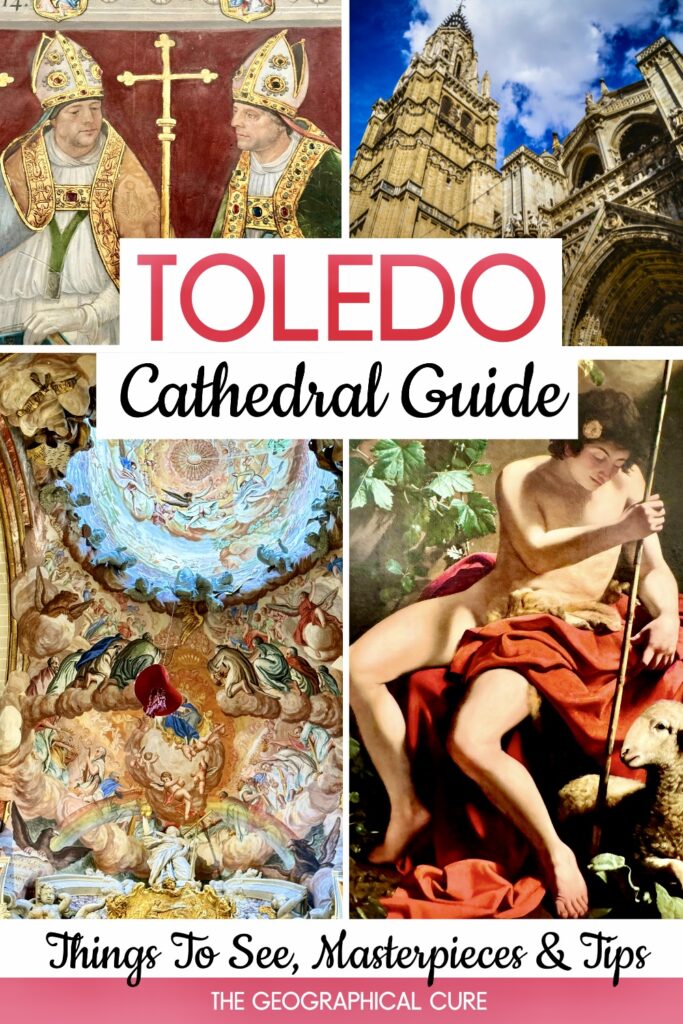 Pinterest pin for guide to Toledo Cathedral
