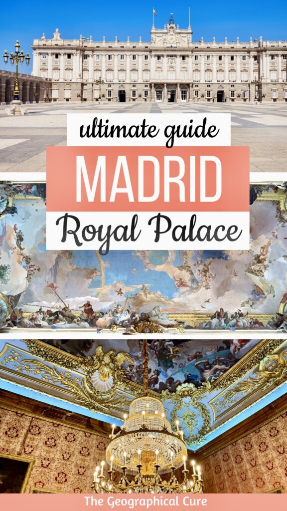 Pinterest pin for guide to the Royal Palace