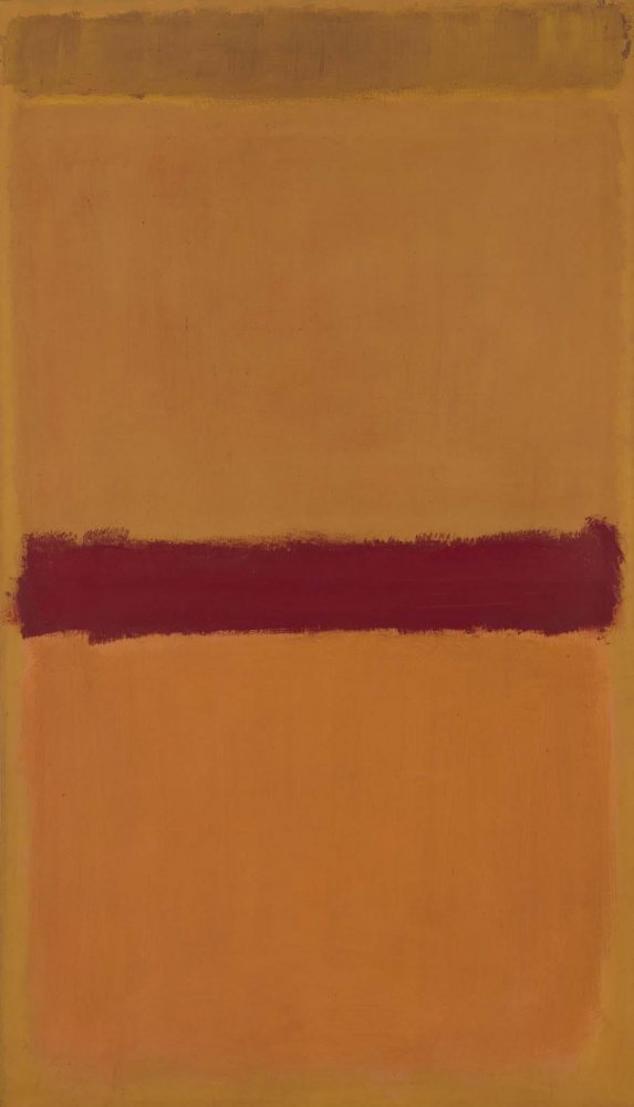 Mark Rothko, Untitled (Orange, Plum, Yellow), 1970
