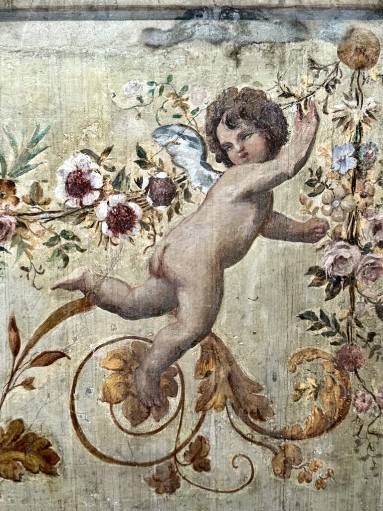 Cupid fresco