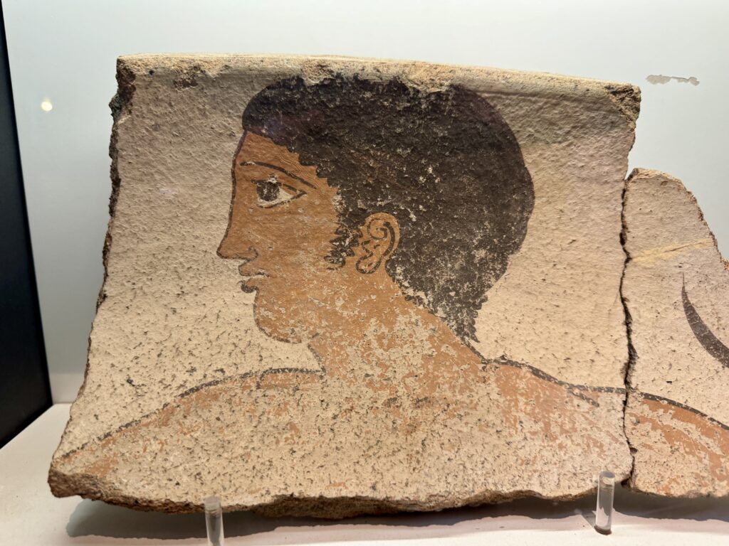 fresco, 6th century BC