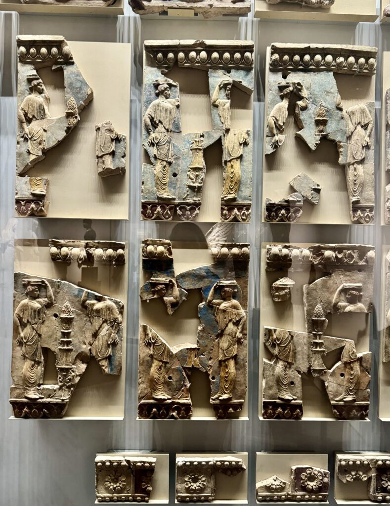 terracotta reliefs in the Augustus Room