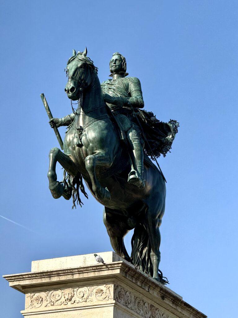 equestrian statue of Philip IV