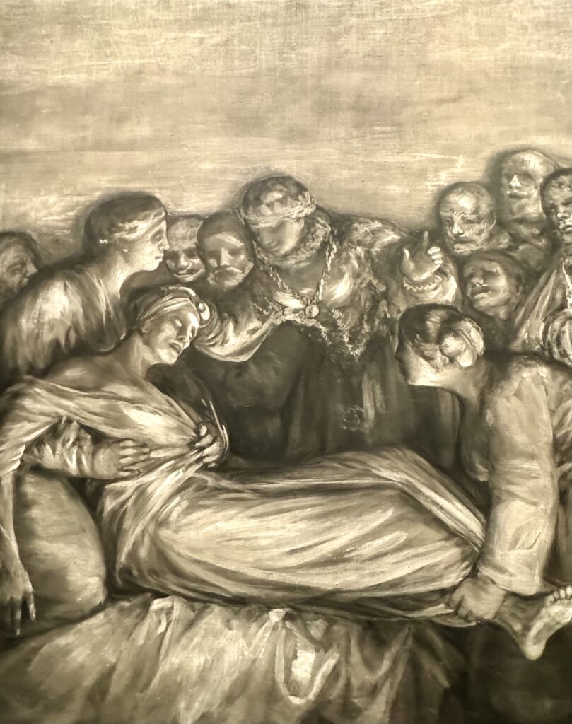 Goya, Saint Elizabeth of Portugal Healing a Sick Woman, 1816