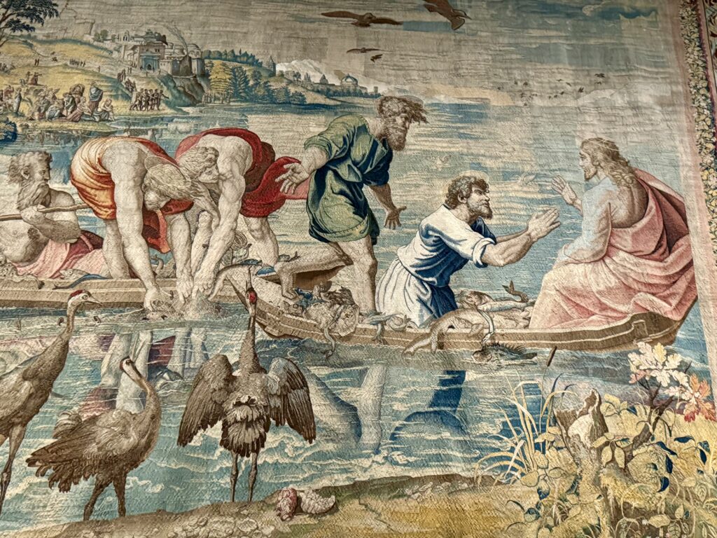 tapestry based on Raphael cartoon, 1560