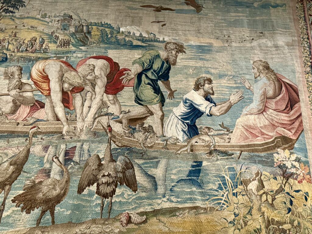 tapestry based on Raphael cartoon, 1560