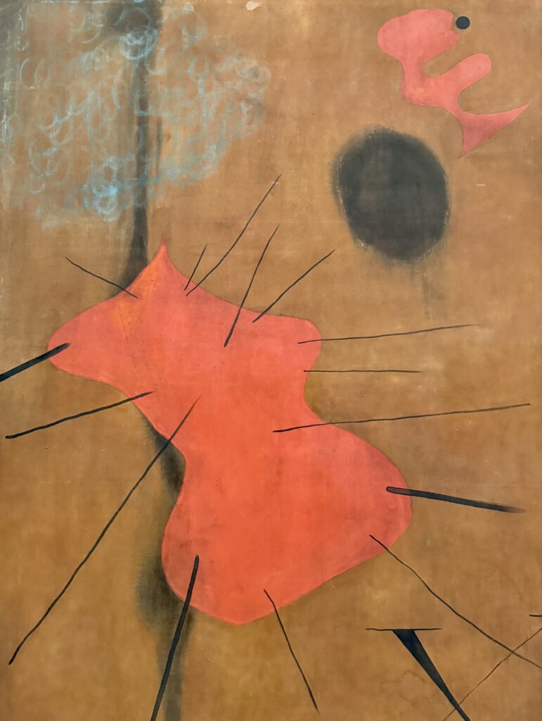 Miro, The Red Spot, 1925