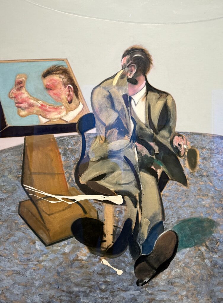 Bacon, Portrait of George Dyer in a Mirror, 1968