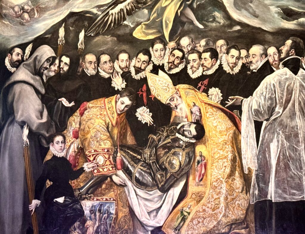El Greco's son on the left