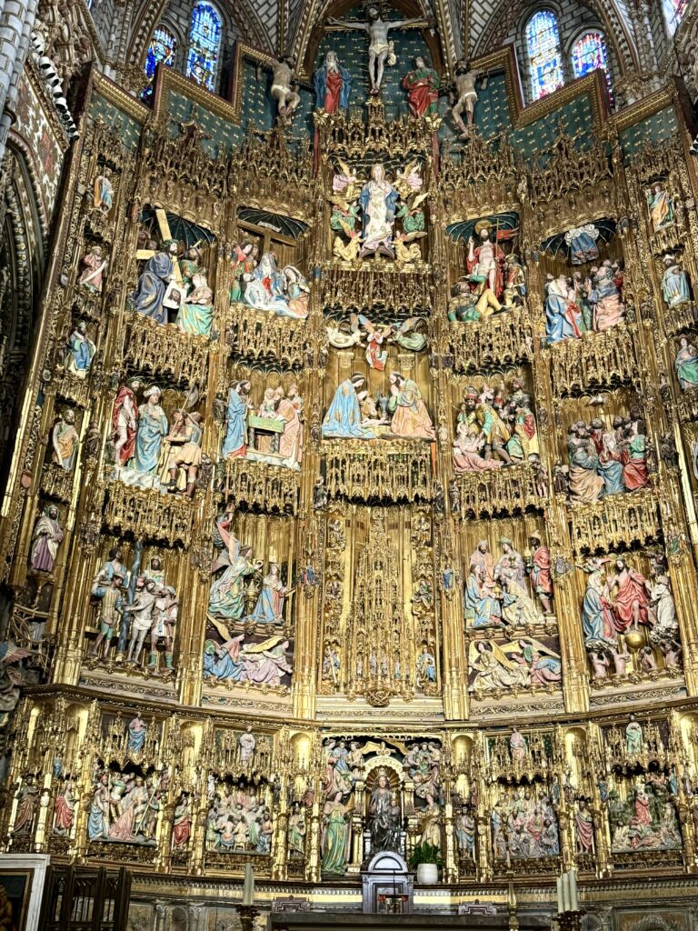 high altar of Toledo Cathedral