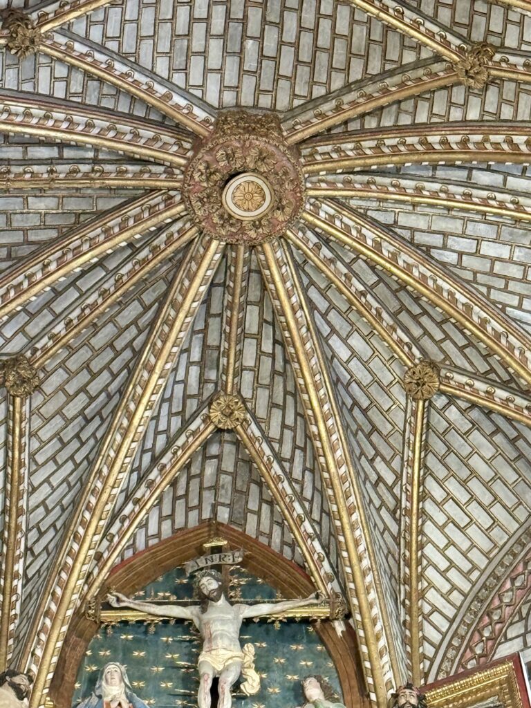 ceiling of the main chapel