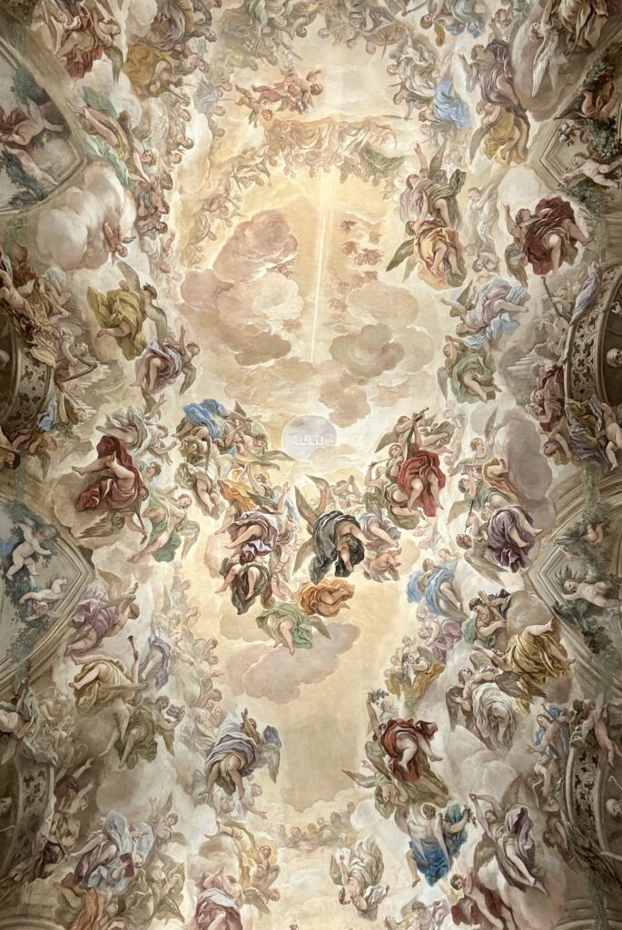 Luca Giordano ceiling fresco