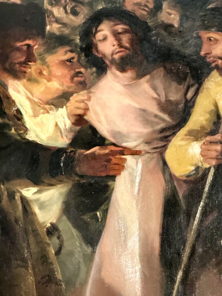 Goya's Arrest of Christ
