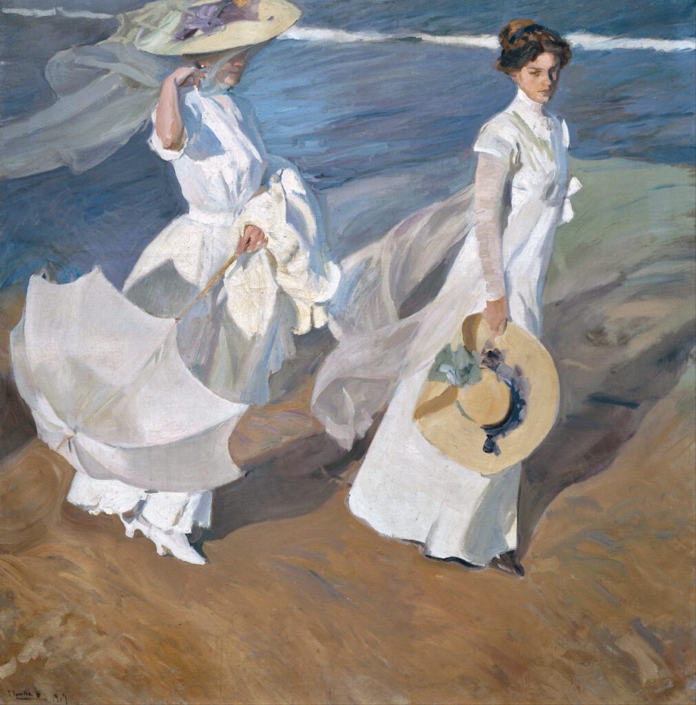 Sorolla, Strolling Along the Seashore, 1909