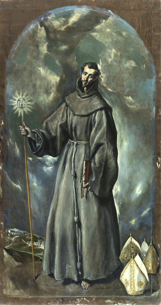 El Greco, St. Bernadine of Siena, 1603