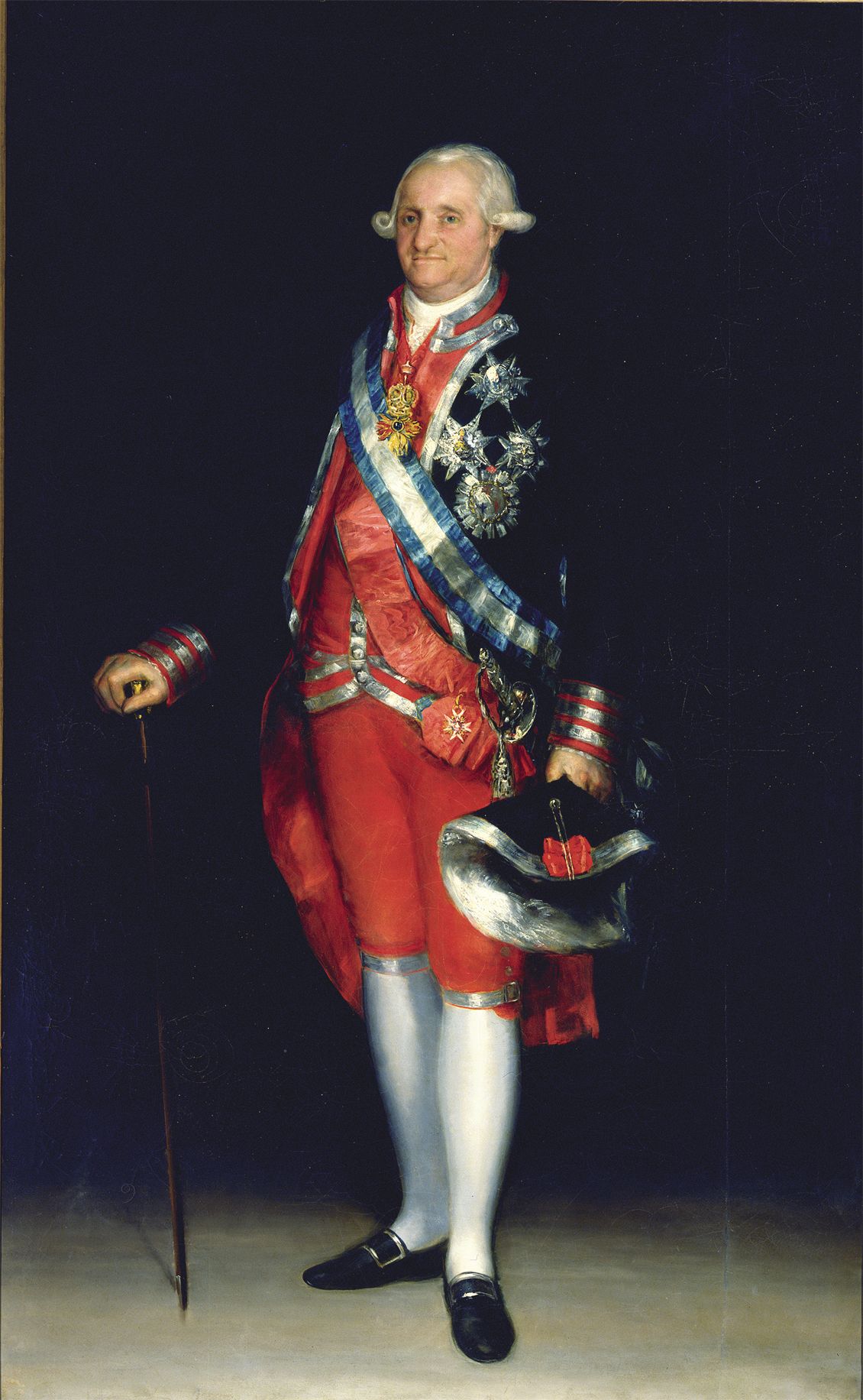 Goya, Charles IV in Uniform of Colonel of the Lifeguards, 1799