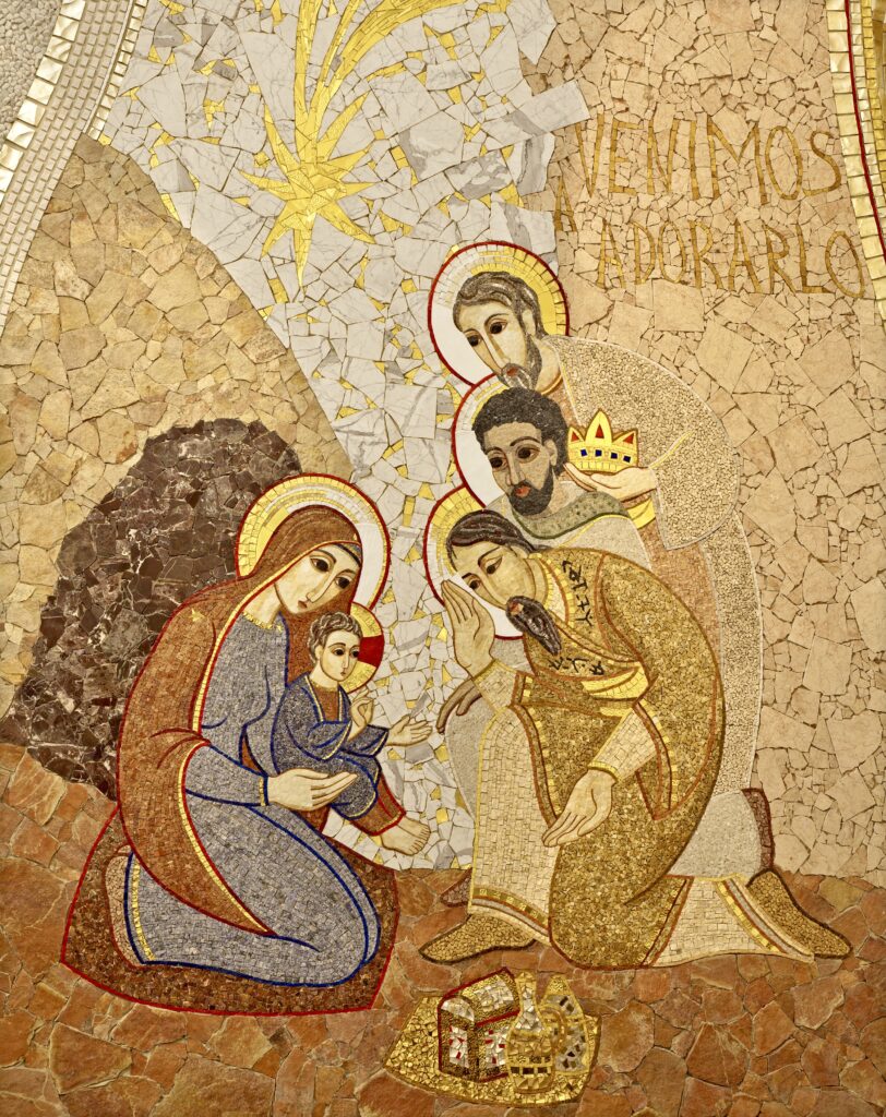 Adoration of Magi mosaic