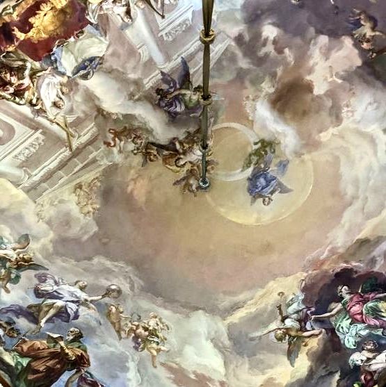 Tiepolo fresco in Royal Palace of Madried