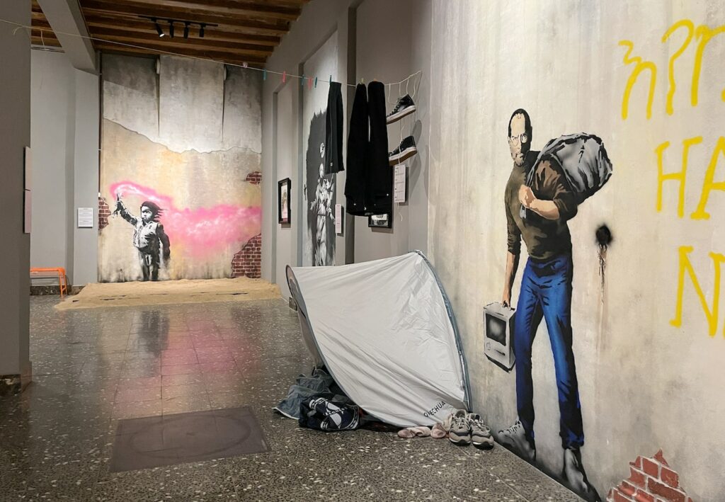 Banksy, Son  of a Syrian Migrant, 2015