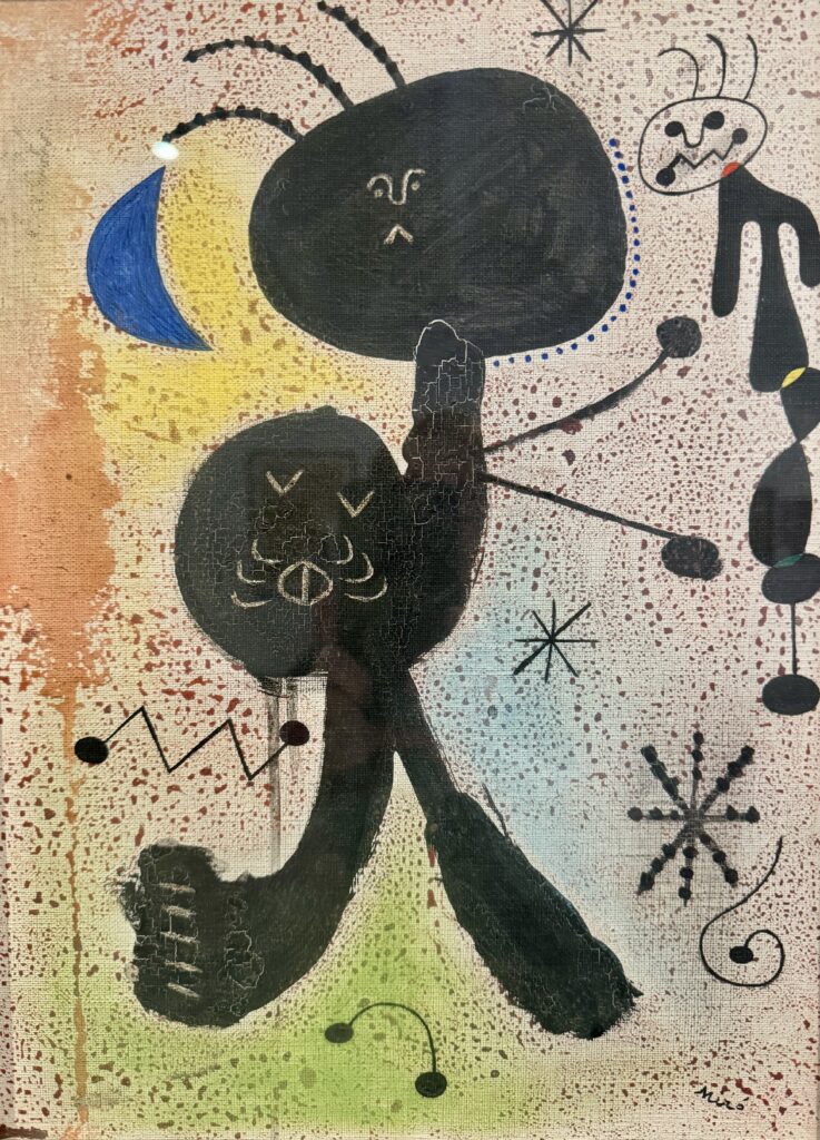 Miro, Painting, 1943