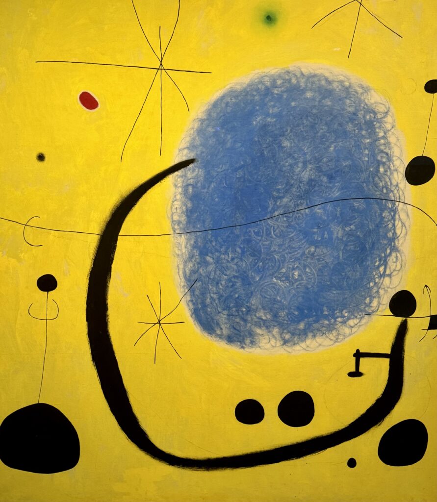 Miro, The Gold of the Azure, 1967