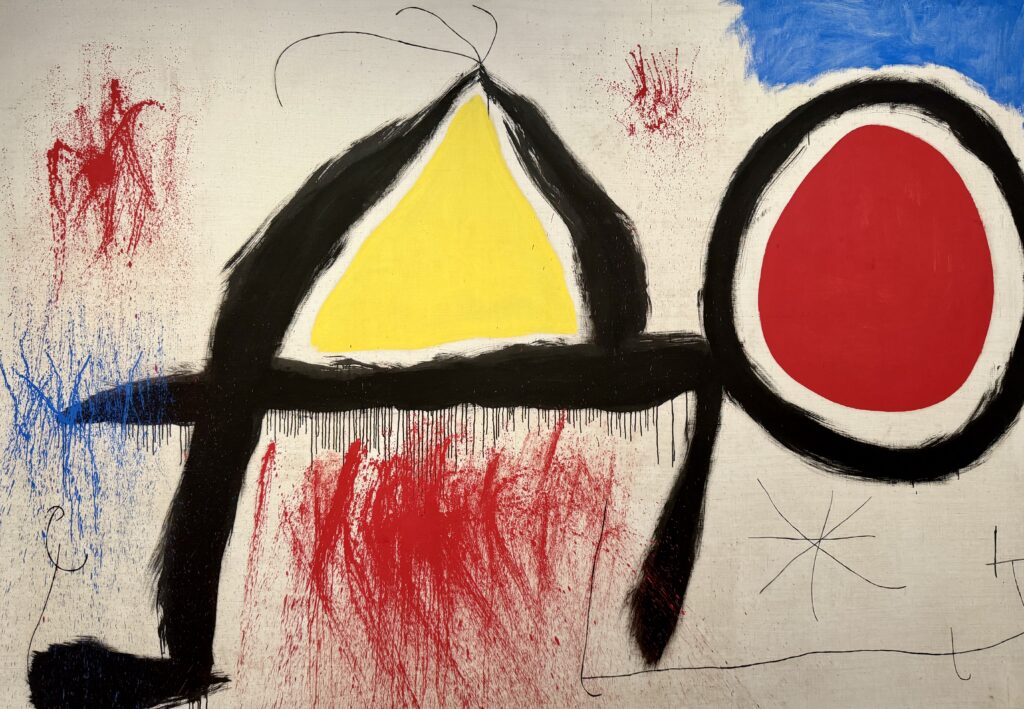 Miro, Figure in Front of the Sun, 1968